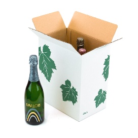 *CAJA PARA 6 BOT. DE CAVA CON IMPRESIÓN