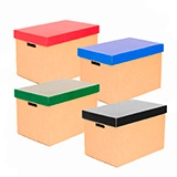 CAJAS CON TAPA Y ASA