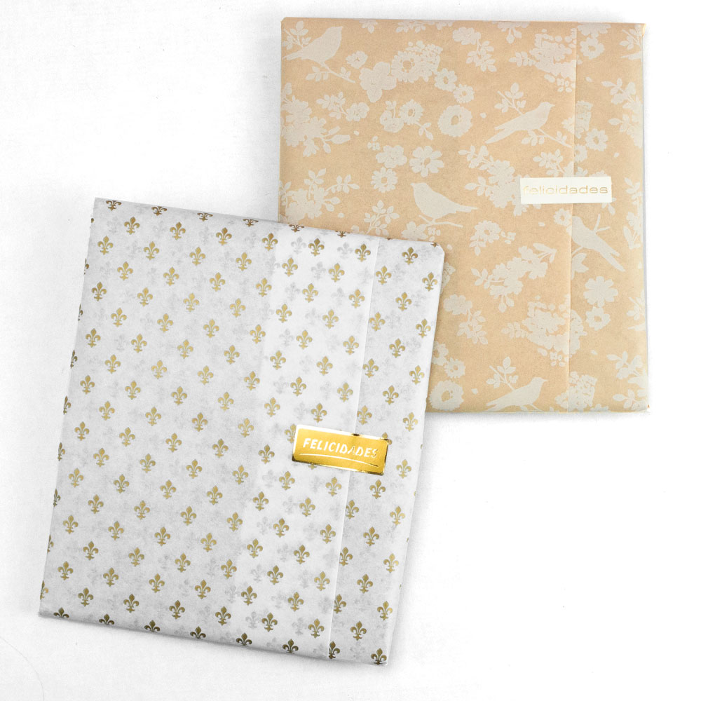 PAPEL SEDA PRIMAVERA KRAFT (100 hojas)