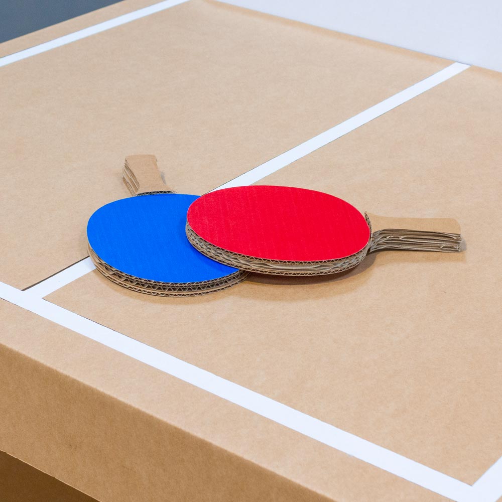 MESA CARTON PING-PONG