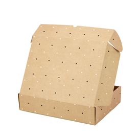 CAJA POSTAL 41,7X32,4X9,8 TOPOS BLANCOS Y NEGROS