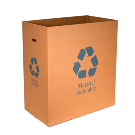 BOX RECICLAJE AZUL 900x500x1000