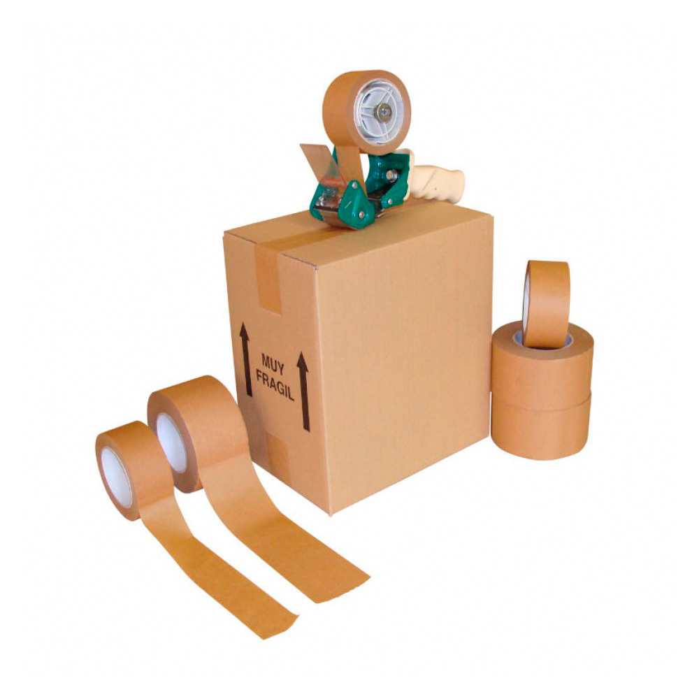 CINTA ADHESIVA PAPEL KRAFT 48 mm X 50 m