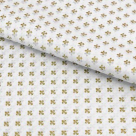 PAPEL SEDA FLOR DE LIS DORADO (100 hojas)