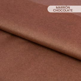 Papel seda MARRON CHOCOLATE 50 x 75 (240)