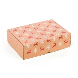 CAJA IMPRESA NAVIDAD 2 COLORES