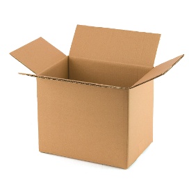 CAJA CON SOLAPAS  31X22X25  DOBLE