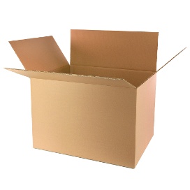 CAJA CON SOLAPAS  80X60X50  DOBLE