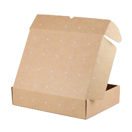 CAJA POSTAL 30 X 20 X 8 CM IMPRESION TOPOS